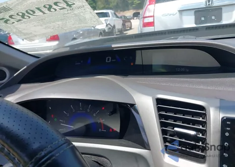 2012 Honda Civic Ex z USA, uszkodzony, nr VIN 2HGFB2F8XCH568447